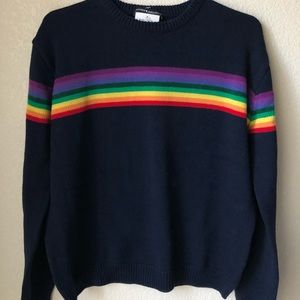 Brandy Melville rainbow sweater